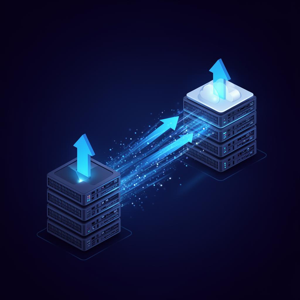 Server migration flow